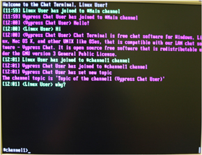 Chat Terminal in Linux