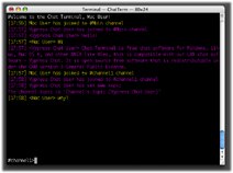 Chat Terminal in Mac OS X