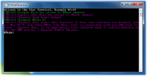 Chat Terminal in Windows 7